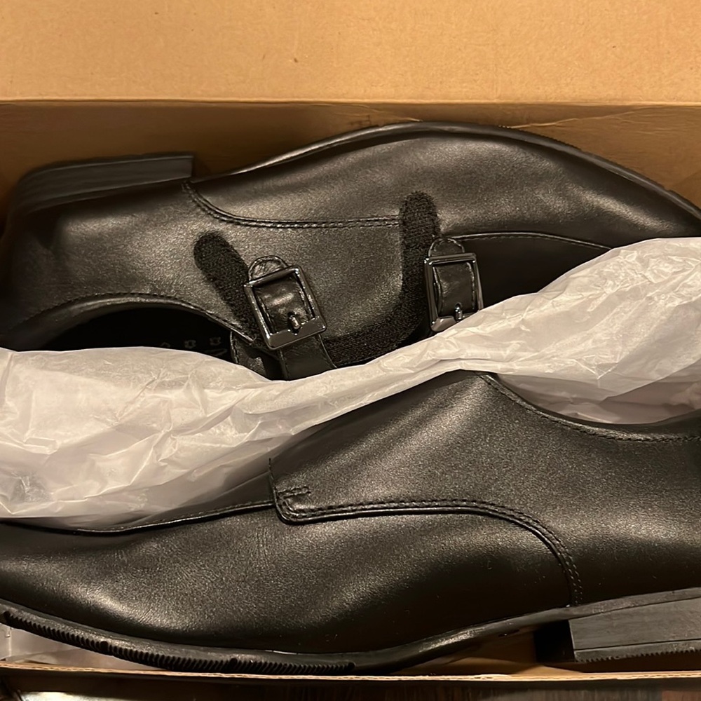 Men-youths black dress shoes